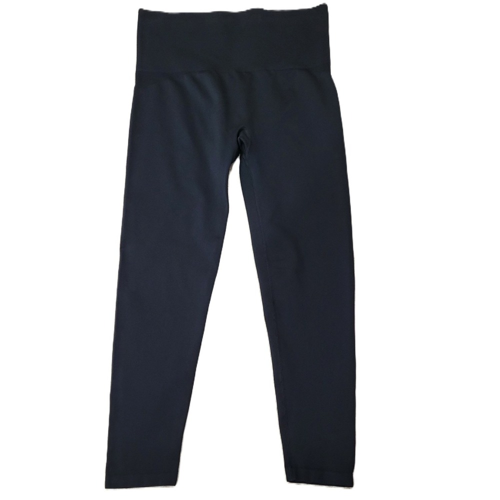 Soma Women's Black Slimming Leggings High Waist Regular‎ Size L Travel Pants - Picture 2 of 9